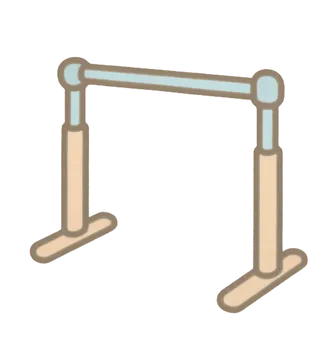 鉄棒の逆上がり